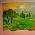 jungle story mural close-up