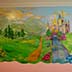 jungle story mural close-up
