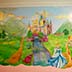 jungle story mural close-up
