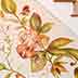 under the stairs floral mural close-up